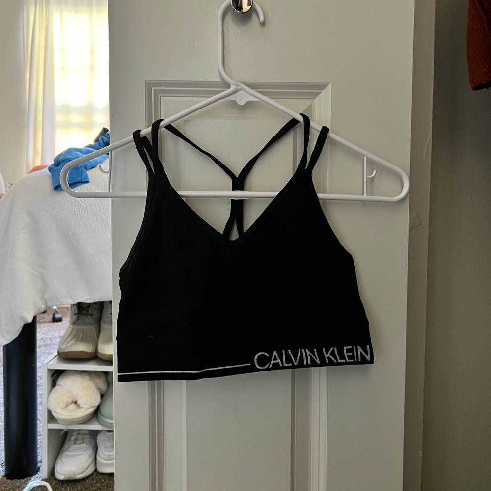 SOLD two pack calvin klein sports bra